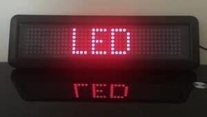 LED SIGN ROW