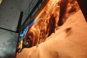 P1.5MM LED SCREEN AT ABU DHABI MARKETING SUITE