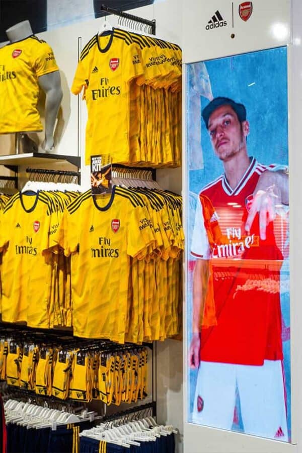 Arsenal Led Arsenal FC The Armoury: LED Video Wall Case Study | Dynamo