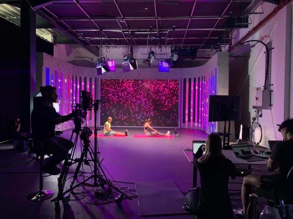 LED Screen film studio