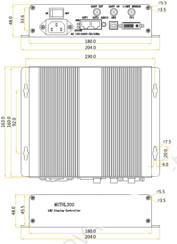 Novastar Mctrl300 Led Processor Sending Box