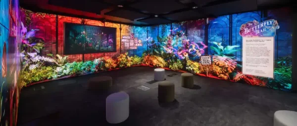 Indoor LED wall that Dynamo installed at the pixel Artworks HQ