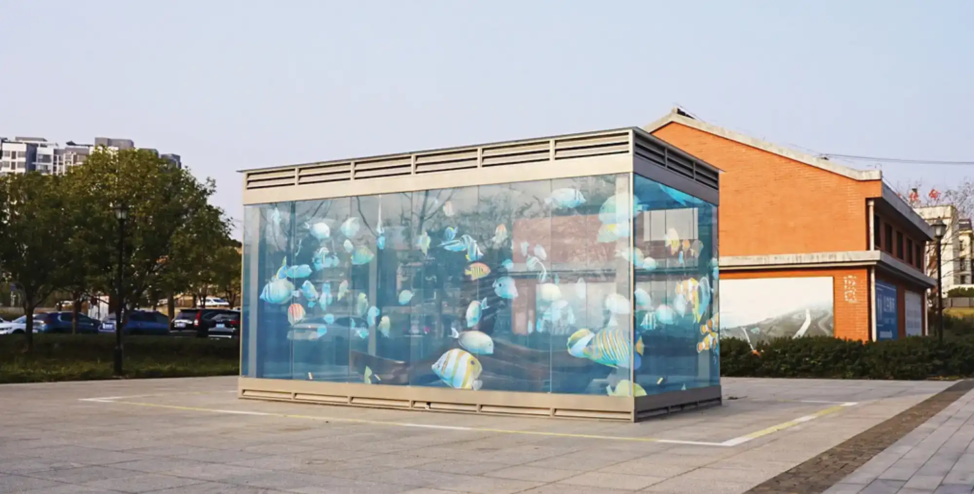 Glass Led Box