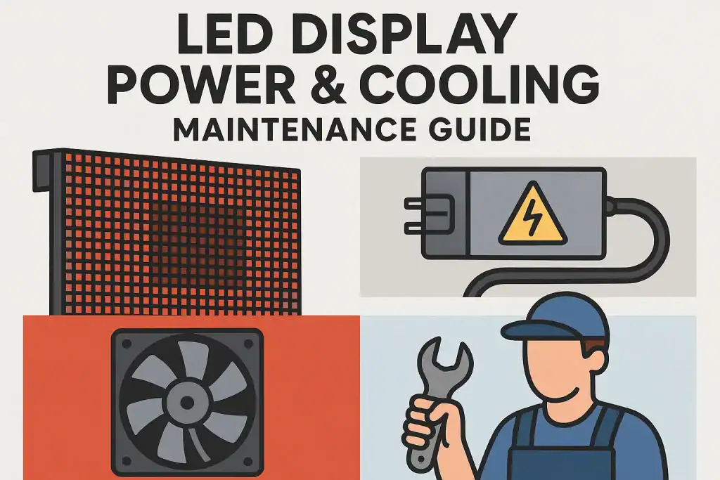 LED Display Power & Cooling: Maintenance Guide
