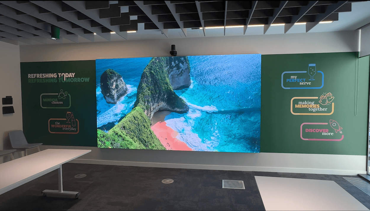 0.93mm LED screen from Dynamo LED