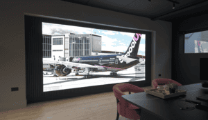 High Resolution video wall with no lines
