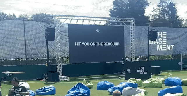 Outdoor Led Display Hire For A Football Screening