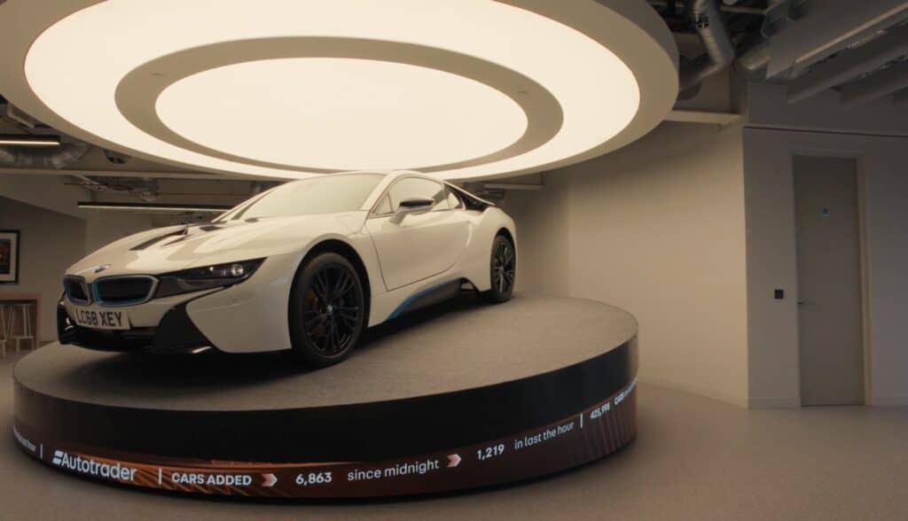 LED plinth