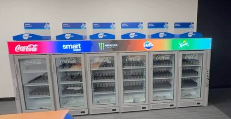 Coca Cola Led Shelf Display